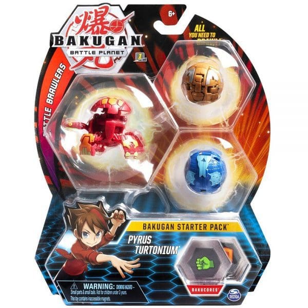 Bakugan Starter set za igru Pyrus Turtonium