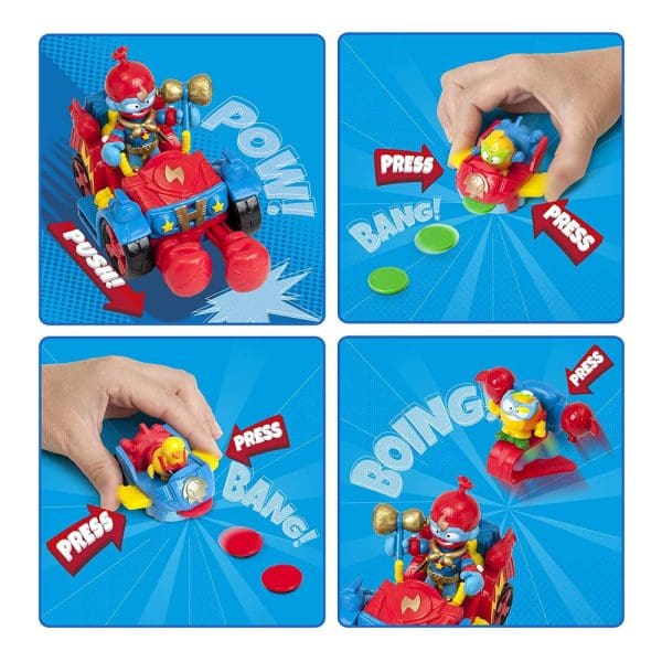 SuperThings Balloon Boxer set figurica s interaktivnim dodacima