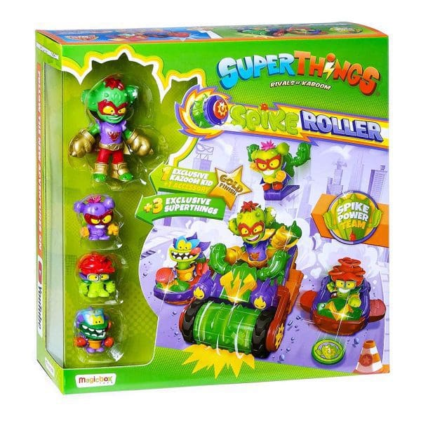 SuperThings set za igru s ekskluzivnim figuricama Spike Roller Cactus