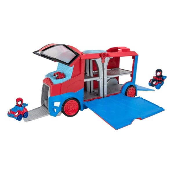 Spiderman set za igru Spidey transportni kamion s 3 rampe