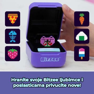 Bitzee interaktivni ljubimac za hranjenje poslasticama