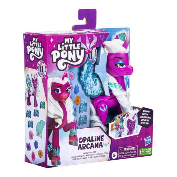 Dječji set za igru 11 dijelova My Little Pony figurica Opaline Arcana Wing Surprise