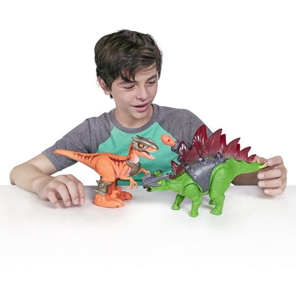 Robo Alive igračka za dječake Stegosaur Dino Wars