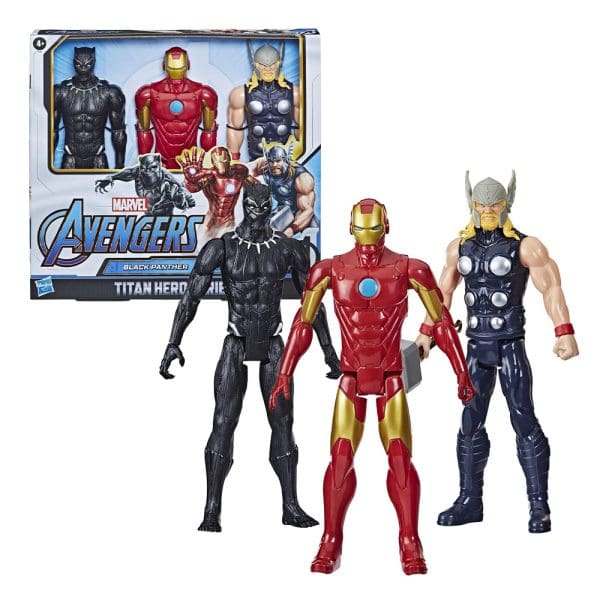 Akcijske figure Marvel Avengers Titan Hero 3 junaka